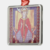 St Gregory Ornament Aus Metall (Links)
