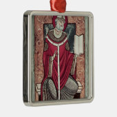 St Gregory Silbernes Ornament (Rechts)