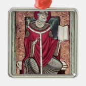 St Gregory Silbernes Ornament (Vorne)