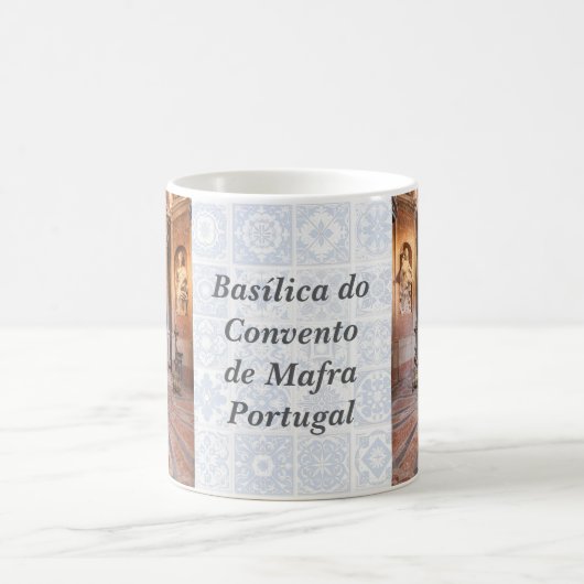 St. Gregory und St. Ambrose. Barockstatuen Kaffeetasse (Mittel)