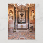 St. Gregory und St. Ambrose. Barockstatuen Postkarte (Vorderseite)