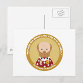 St. Gregory von Nazianzus Postkarte (Vorne/Hinten)