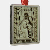 St- Gregoryschreiben mit Schreibern unten Ornament Aus Metall (Rechts)