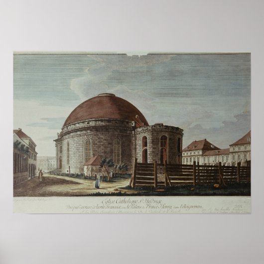 St. Hedwig, Dom, Berlin Poster (Vorne)