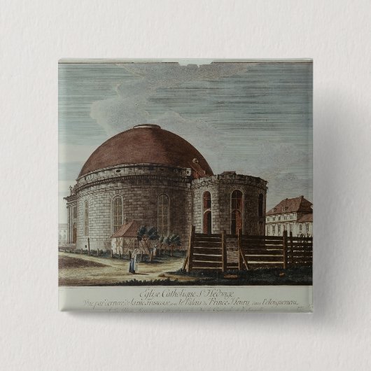 St. Hedwig, Kathedrale, Berlin Button (Vorderseite)