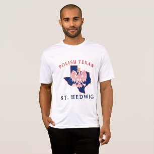 St. Hedwig Polnisch Texan T-Shirt