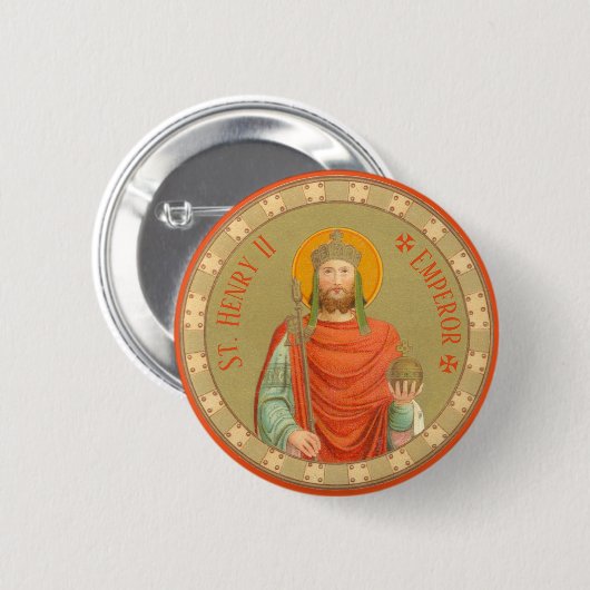 St. Heinrich II., Kaiser (BBS 10) Button (Vorne & Hinten)