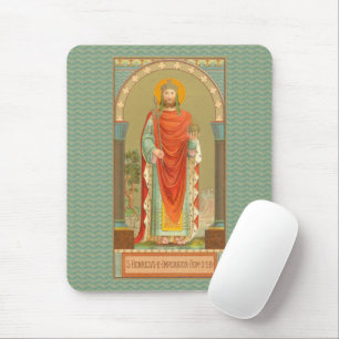 St. Heinrich II., Kaiser (BBS 10; Stil 3) Mousepad