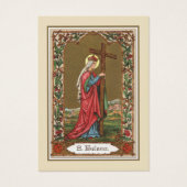 St. Helen Helena Religious Katholic Prayer (Vorderseite)