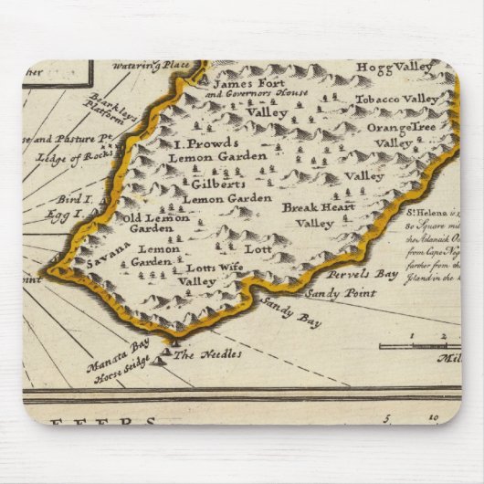 St. Helena Bay of Agoa de Saldanha Mousepad (Vorne)