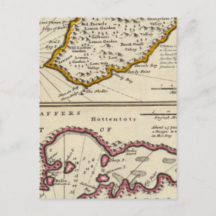 St Helena Bay of Agoa de Saldanha Postkarte