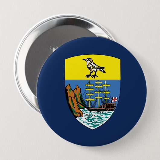 St. Helena Button (Vorne & Hinten)