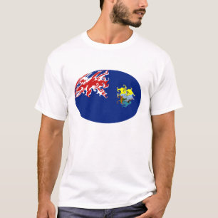 St. Helena Gnarly Flaggen-T - Shirt