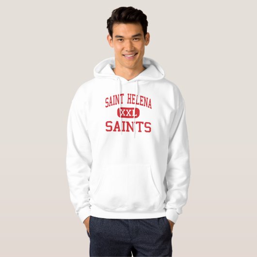 St. Helena - Heilige - hoch - St. Helena Hoodie (Vorne ganz)