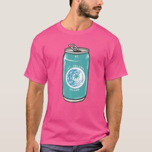 St Helena Island South Carolina Sc Beer Soda Pop D T-Shirt