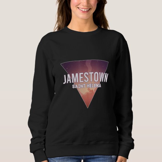 St. Helena Land mit Hauptstadt oder Hauptort Sweatshirt (Vorderseite)