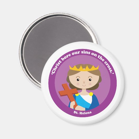 St. Helena Magnet (Vorderseite/Rückseite)