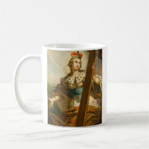 St. Helena von Konstantinopel mit Kreuz Kaffeetasse