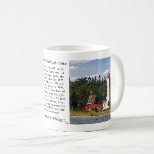 St.- Helenainsel-Leuchtturm-Tasse Kaffeetasse (VorderseiteRechts)