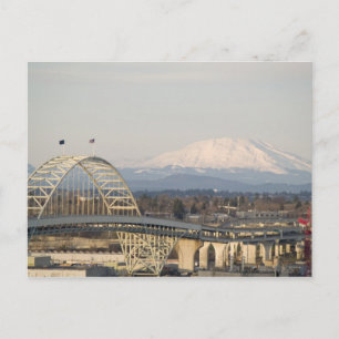 St Helens & Fremont Bridge Postkarten
