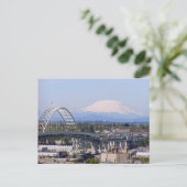 St Helens & Fremont Bridge Postkarten (Stehend Vorderseite)