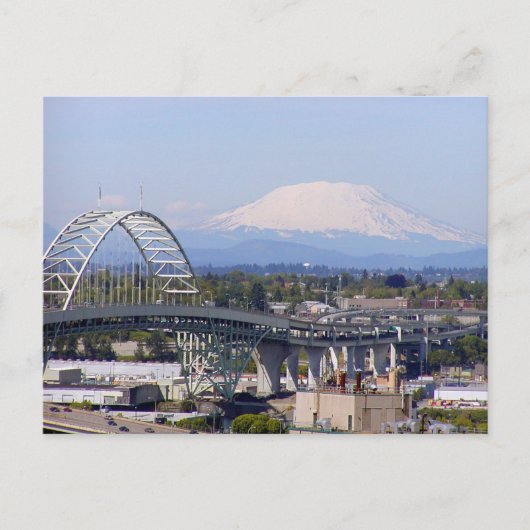 St Helens & Fremont Bridge Postkarten (Vorderseite)