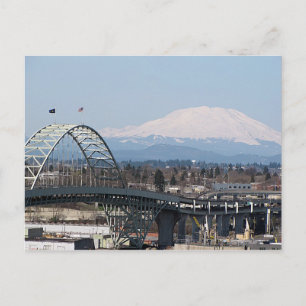 St Helens & Fremont Bridge Postkarten