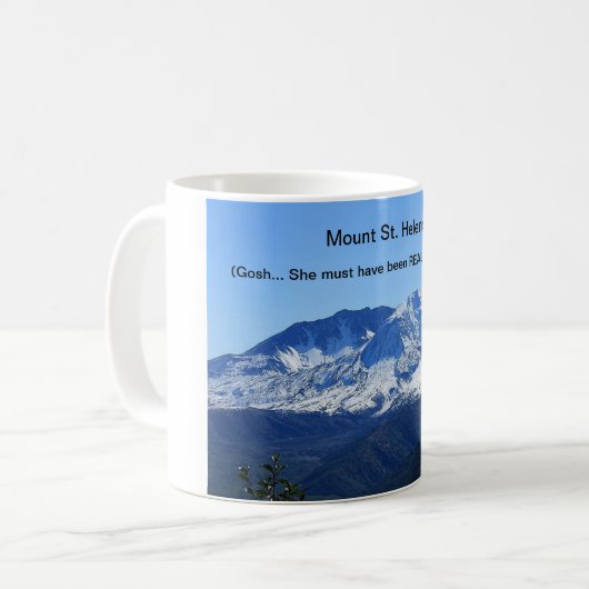 St Helens Lava Dome Tasse (Vorderseite Links)