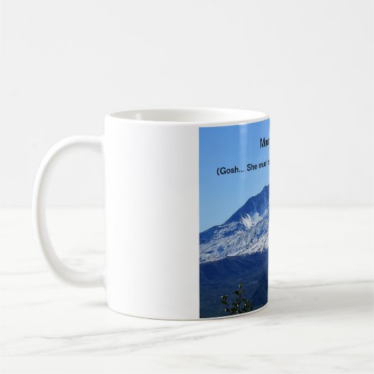 St Helens Lava Dome Tasse (Links)
