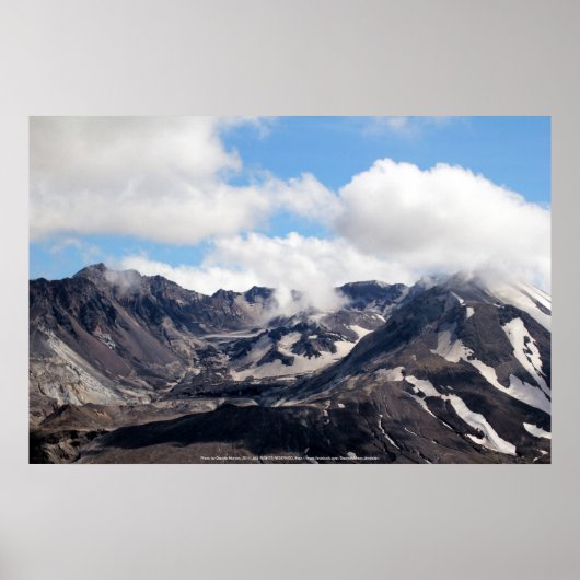 St. Helens Lavakuppel 2 Poster (Vorne)