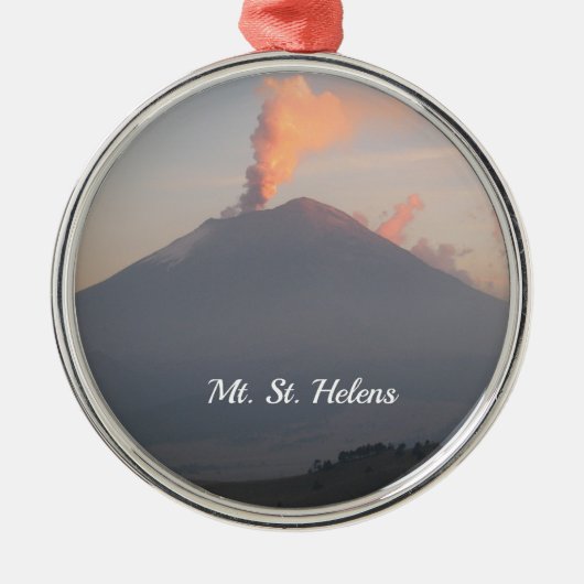 St. Helens Ornament Aus Metall (Vorne)