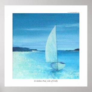 St. Helens Pool, Inseln von Scilly Poster