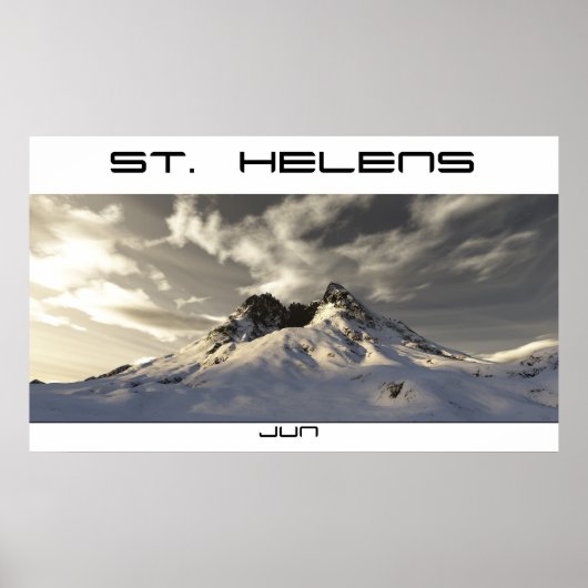 St. Helens Poster (Vorne)