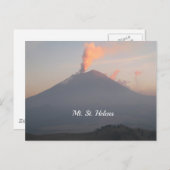 St. Helens Postkarte (Vorne/Hinten)