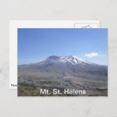 St. Helens Postkarte (Vorne/Hinten)