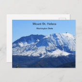St. Helens Postkarte (Vorne/Hinten)