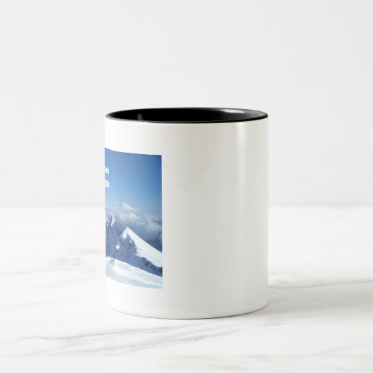 St. Helens - Rainier Zweifarbige Tasse (Mittel)