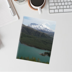 St Helens und Coldwater Lake Landschaft Notizblock