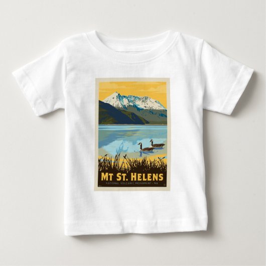 St. Helens | Washington Baby T-shirt (Vorderseite)