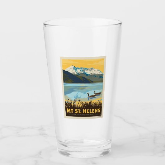 St. Helens | Washington Glas (Vorderseite)