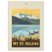 St. Helens | Washington Klemmbrett (Rückseite)