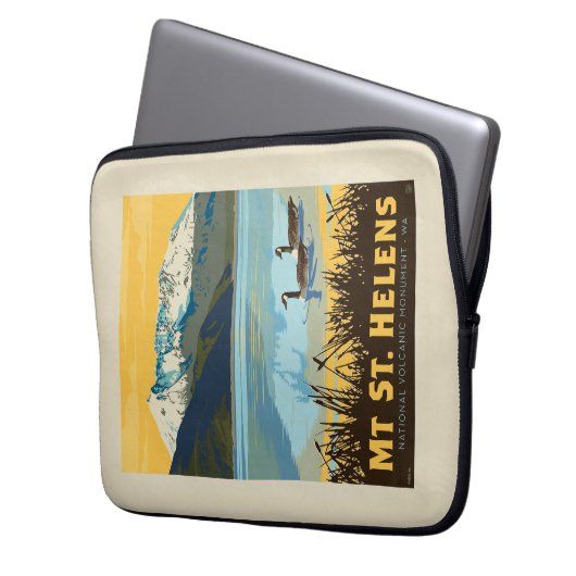 St. Helens | Washington Laptopschutzhülle (Vorderseite Links)
