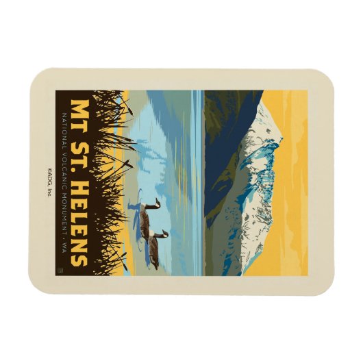 St. Helens | Washington Magnet (Horizontal)