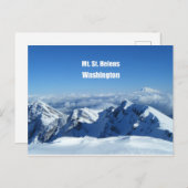 St. Helens, Washington Postkarte (Vorne/Hinten)
