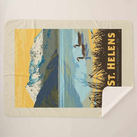 St. Helens | Washington Sherpadecke (Vorderseite (Horizontal))