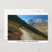 St. Helens Washington Staat Postkarte (Vorne/Hinten)