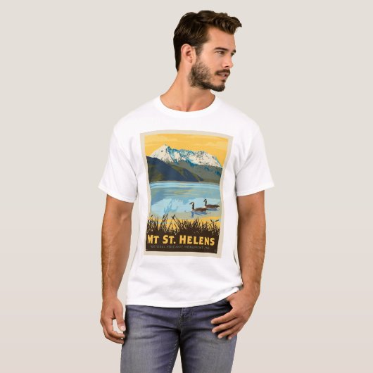St. Helens | Washington T-Shirt (Vorne ganz)
