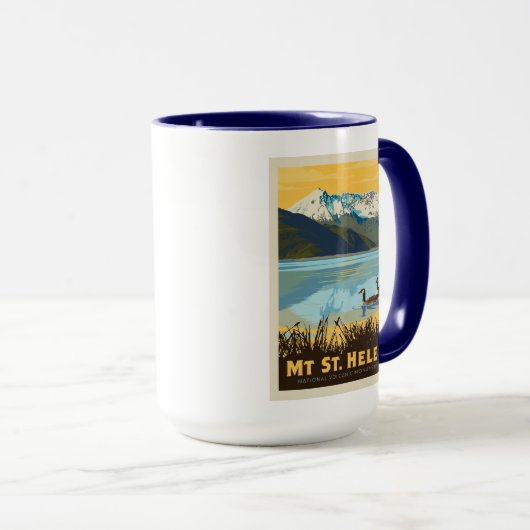 St. Helens | Washington Tasse (VorderseiteRechts)