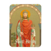 St. Henry II, Kaiser (BBS 10) Rechteckiger Flexi Magnet (Vertikal)