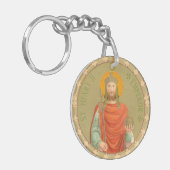 St. Henry II, Kaiser (BBS 10) Runde Schlüsselanhänger (Vorderseite links)